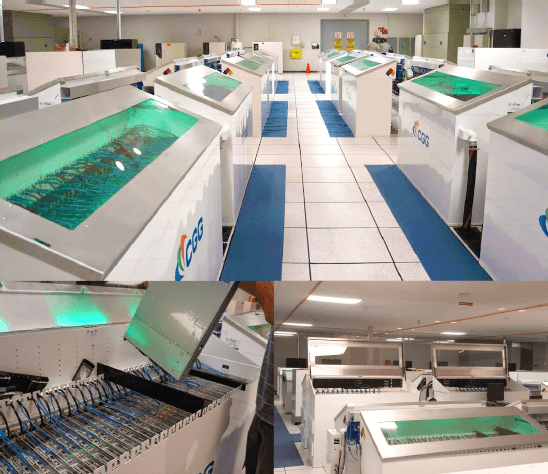 GRC ICEraQ Immersion Cooled Data Center at CGG