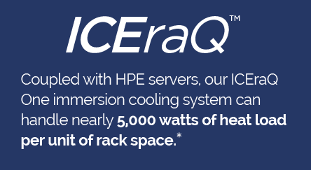 GRC ICEraQ One Immersion Cooling System Cools up to 200 kW