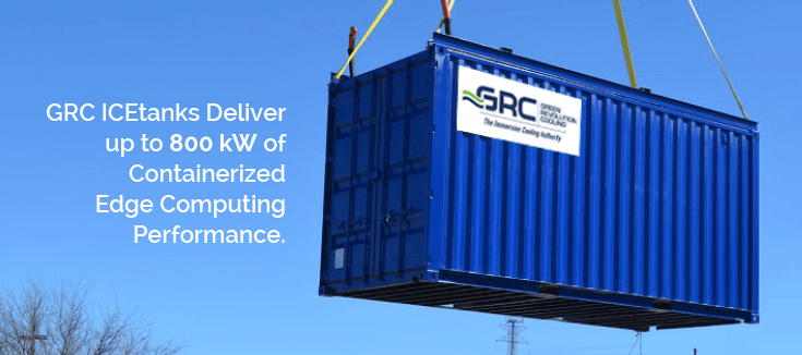 ICEtank 800 kW ICEtank systems deliver 800 kW of containerized edge computing performance